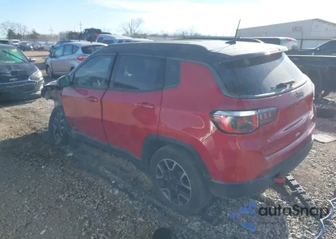 2018 Jeep Compass Trailhawk 4X4 z USA, uszkodzony, nr VIN 3C4NJDDB6JT482032